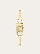 Ferragamo Womens Gancini Bangle watch in Yellow