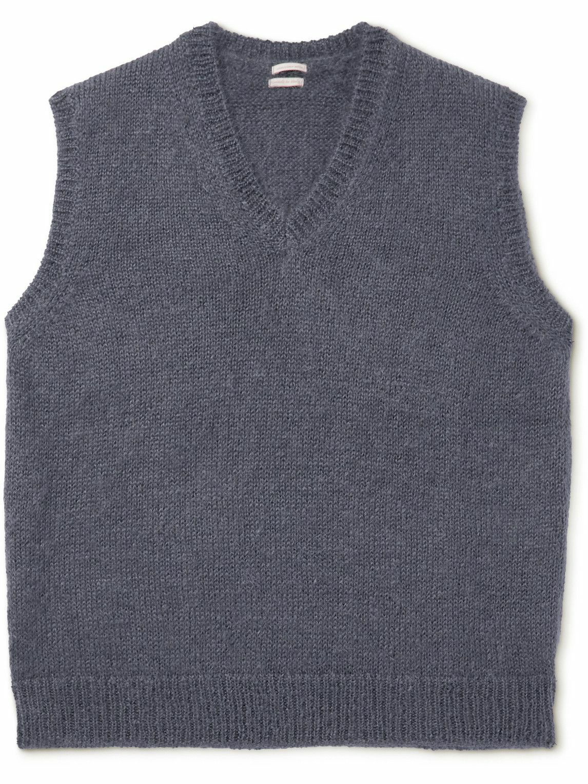 Massimo Alba - Mohair and Silk-Blend Sweater Vest - Gray Massimo Alba