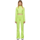 Im Sorry by Petra Collins SSENSE Exclusive Green Logo Tracksuit