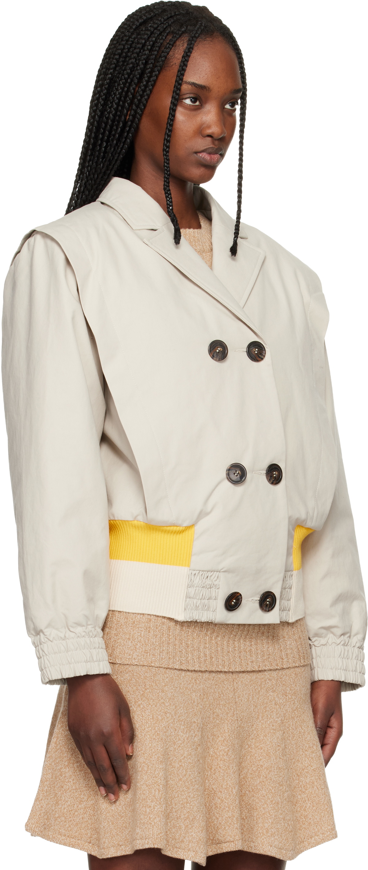 Stefan Cooke Beige Joni Jacket