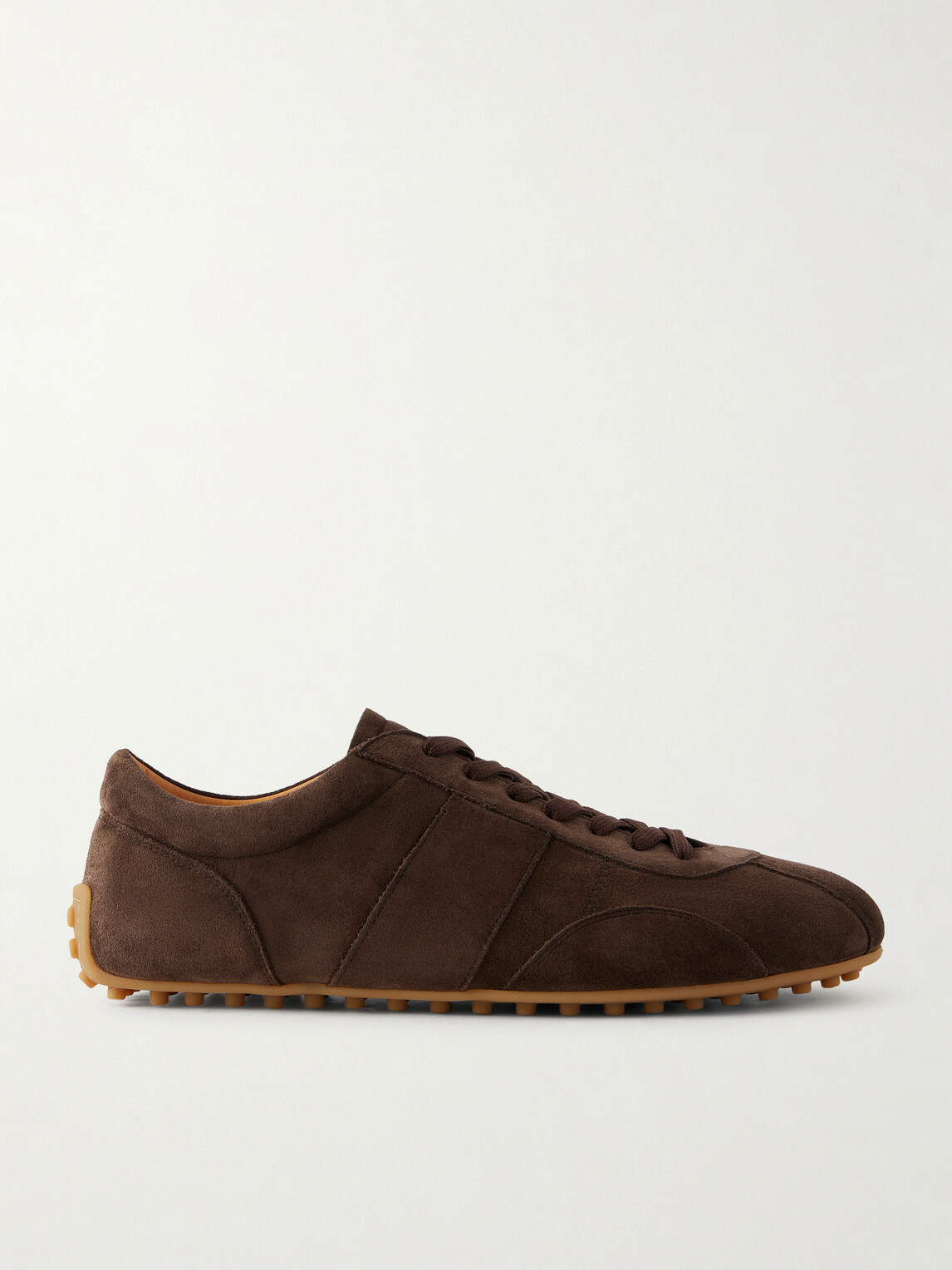 Tod's - T Marathon Suede Sneakers - Brown
