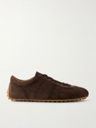 Tod's - T Marathon Suede Sneakers - Brown