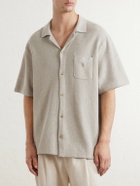 Polo Ralph Lauren - Convertible-Collar Logo-Embroidered Cotton-Piqué Shirt - Neutrals