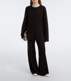 Lisa Yang Sofi cashmere wide-leg pants