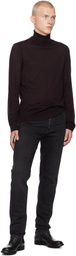 Paul Smith Purple Roll Neck Turtleneck
