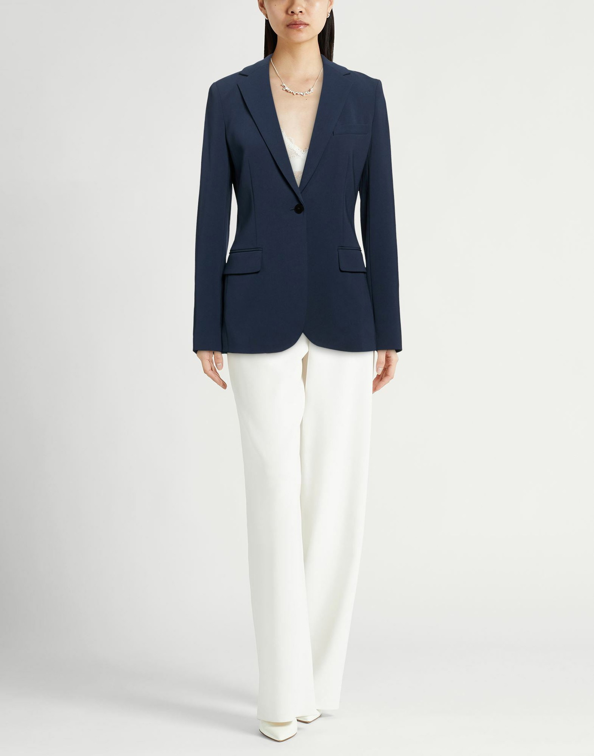 Theory Womens Blazer in Navy