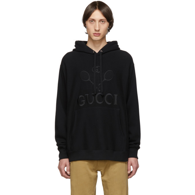 Photo: Gucci Black Tennis Club Hoodie