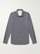 Officine Générale - Giacomo Checked Cotton Shirt - Gray