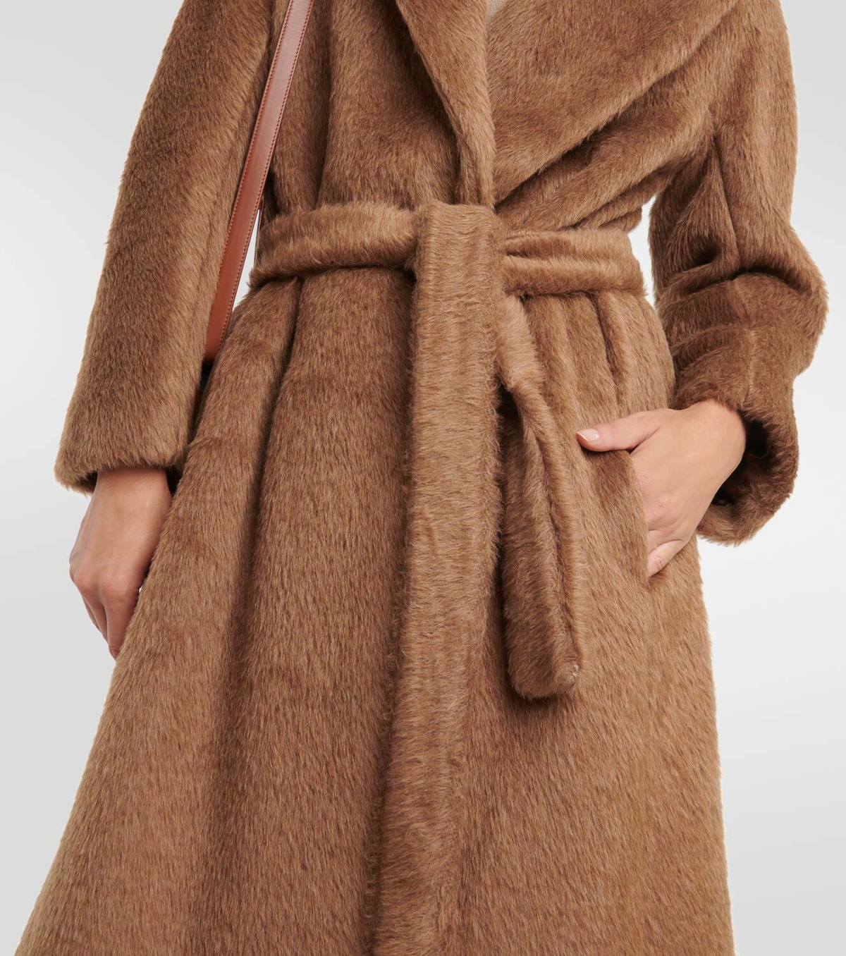 Max mara alpaca wool coat hotsell