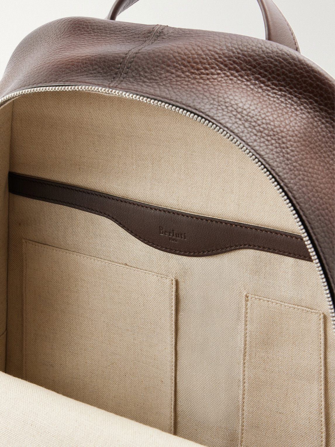 Berluti - Time Off Full-Grain Leather Backpack