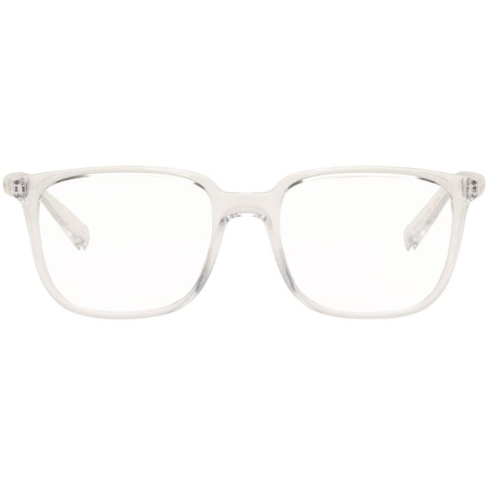 Photo: Dolce and Gabbana Transparent Square Glasses 