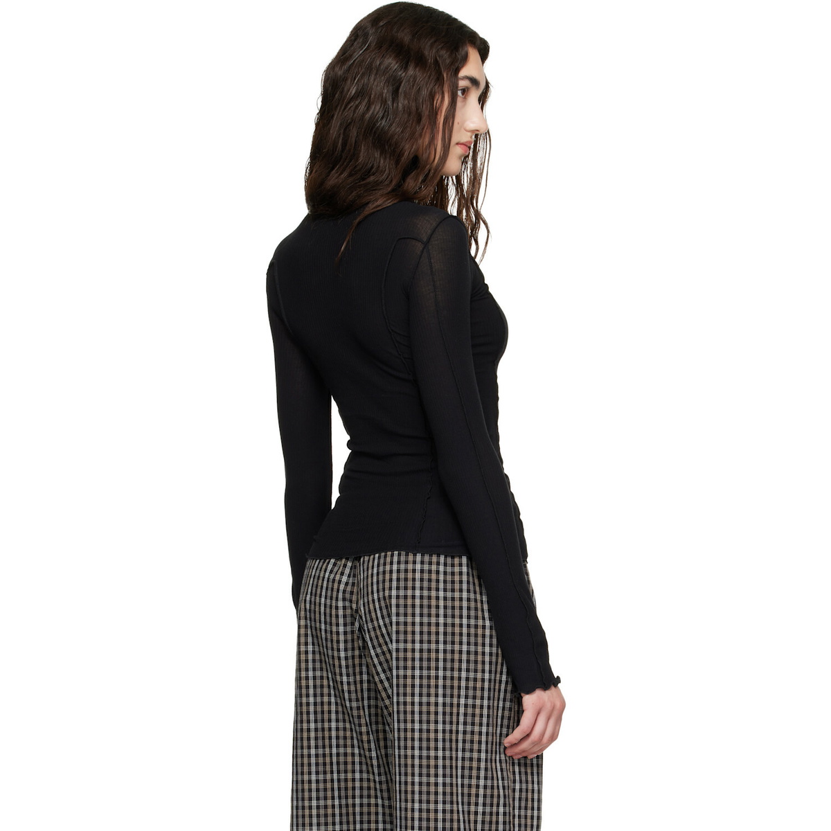 Baserange Black Omato Turtleneck