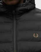 Fred Perry Hooded Insulatet Jacket Black - Mens - Down & Puffer Jackets