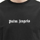 Palm Angels Men's Slim Logo T-Shirt in Black