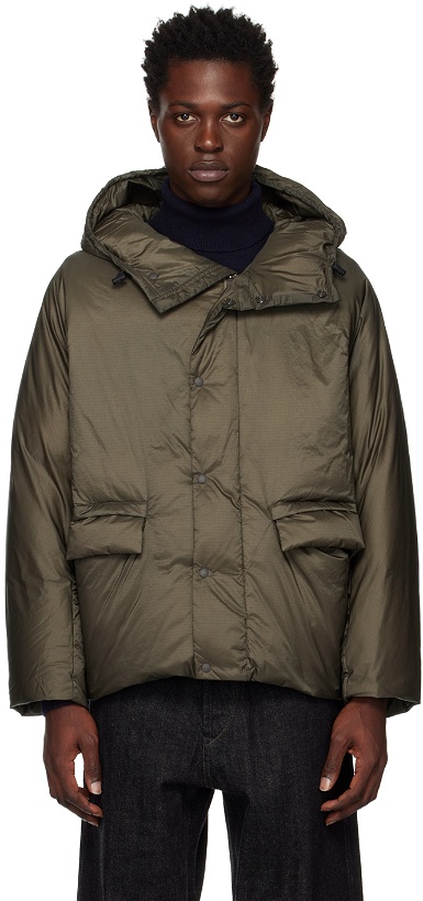 Photo: Remi Relief Khaki Quilted Down Jacket