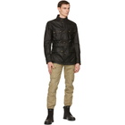 Belstaff Black Waxed Trialmaster Jacket