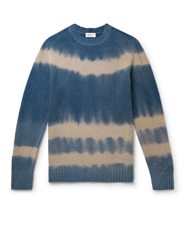 Photo: Altea - Tie-Dyed Wool-Blend Sweater - Multi