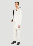 Long Reflective Jacket in White