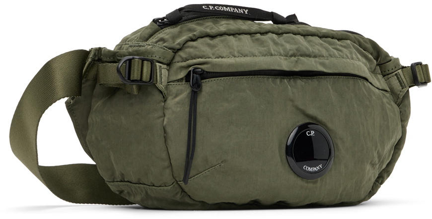 C.P. Company Khaki Nylon B Crossbody Bag