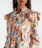Etro Printed cotton minidress