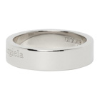 Maison Margiela Silver Logo Ring