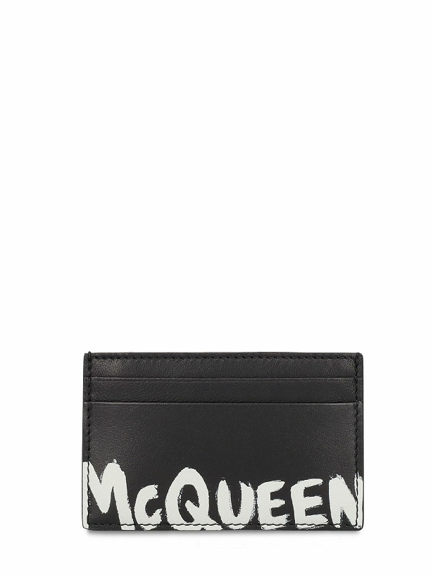 Photo: ALEXANDER MCQUEEN - Leather Card Holder