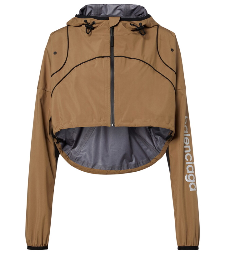 Photo: Balenciaga Cropped taffeta jacket