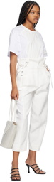 Little Liffner White Small Soft Tulip Tote