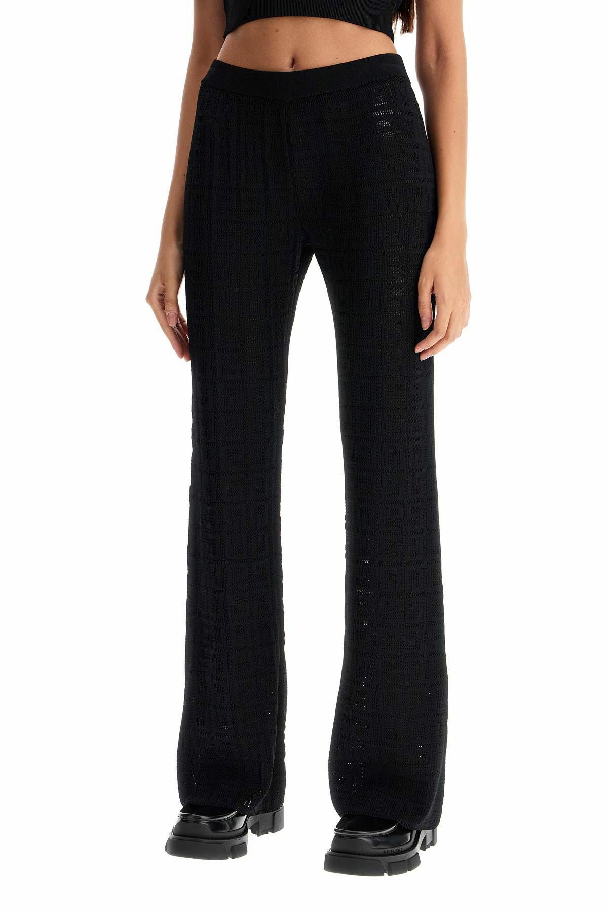 パンツ GIVENCHY Woman Pants Black BW511M4ZA4 001 GIVENCHY 4g knit pants Black Givenchy