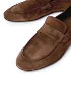 OFFICINE CREATIVE - Airto Suede Loafers - Brown