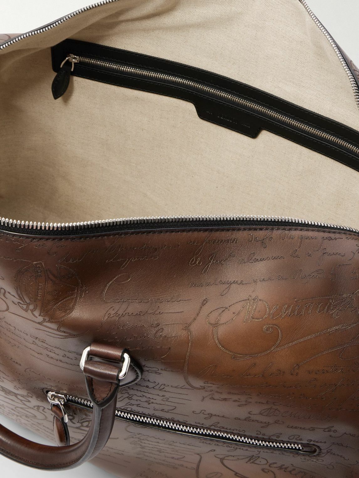 Berluti - Jour Off Scritto Venezia Leather Weekend Bag