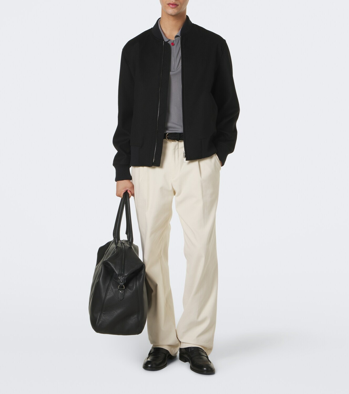 Kiton Wool polo sweater