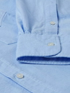 Officine Générale - Slim-Fit Cotton Oxford Shirt - Blue