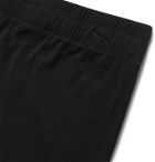 Entireworld - Slim-Fit Organic Cotton-Jersey Boxer Shorts - Black