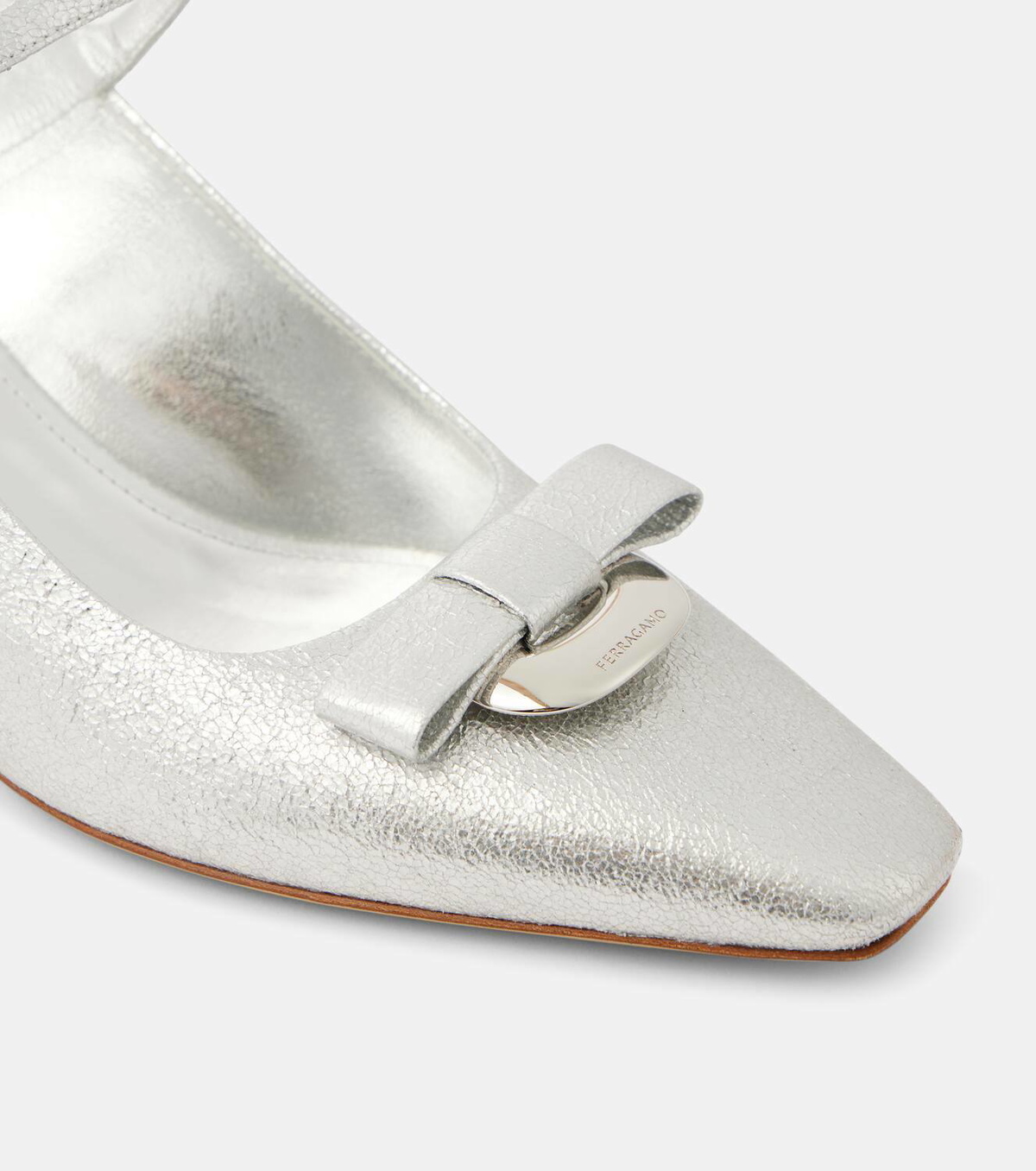 Ferragamo Ophelia 55 leather slingback pumps Salvatore Ferragamo
