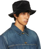 Needles Black Corduroy Bucket Hat