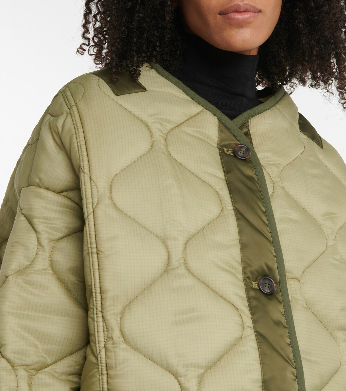 国内発| Frankie Shop Teddy キルティングジャケット The Frankie Shop - Teddy oversized quilted jacket The