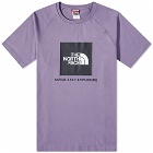 The North Face Men's Raglan Redbox T-Shirt in Lunar Slate