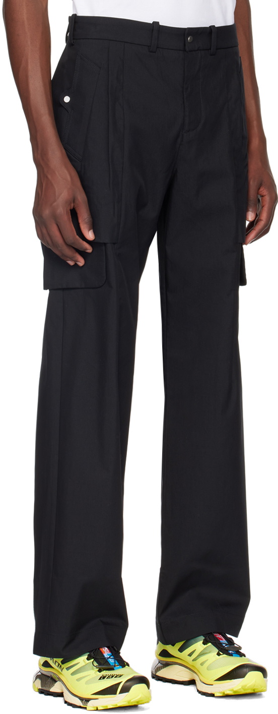 _J.L - A.L_ Black Periph Cargo Pants