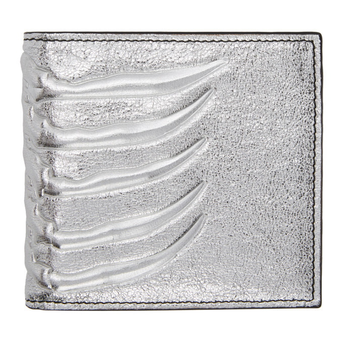 Photo: Alexander McQueen Silver Rib Cage Wallet