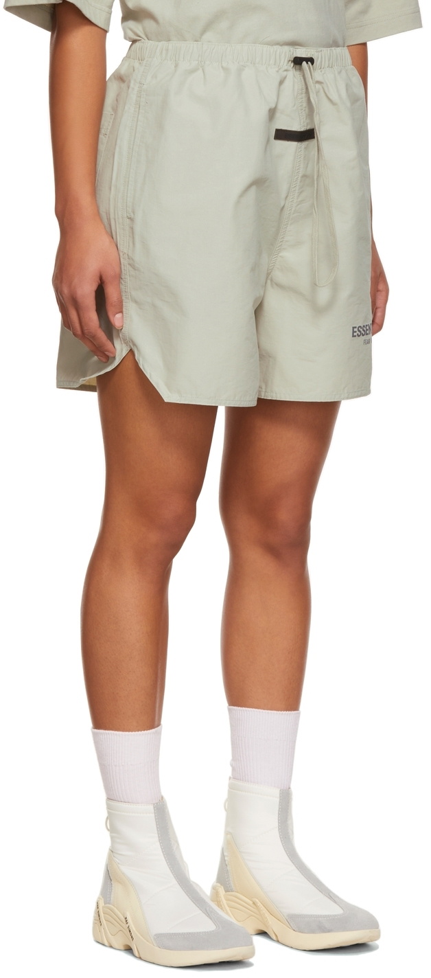 Fear of God ESSENTIALS SSENSE Exclusive Green Volley Shorts Fear Of God  Essentials