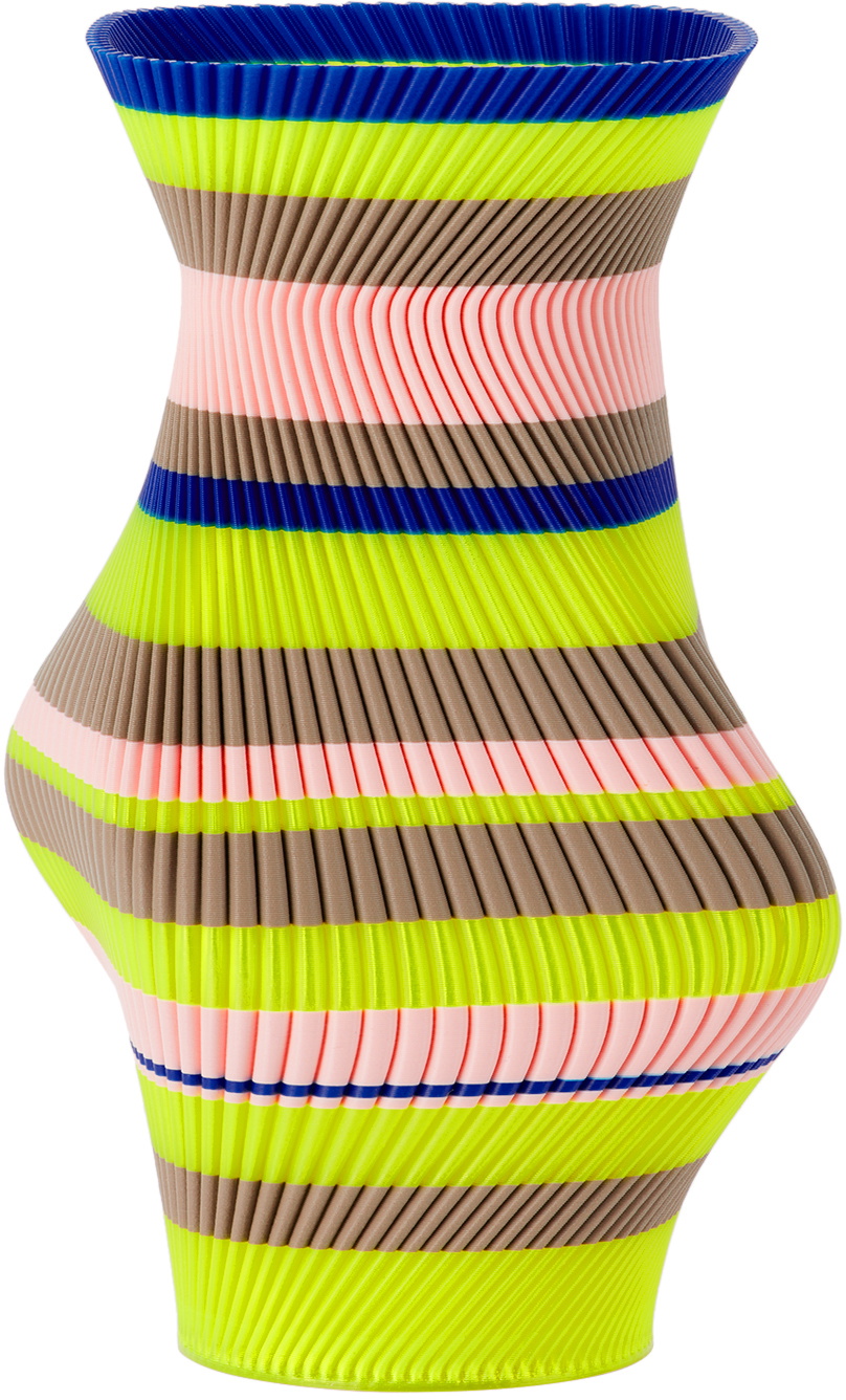 Sheyn Blue & Pink 2LG Studio Edition Flare Vase