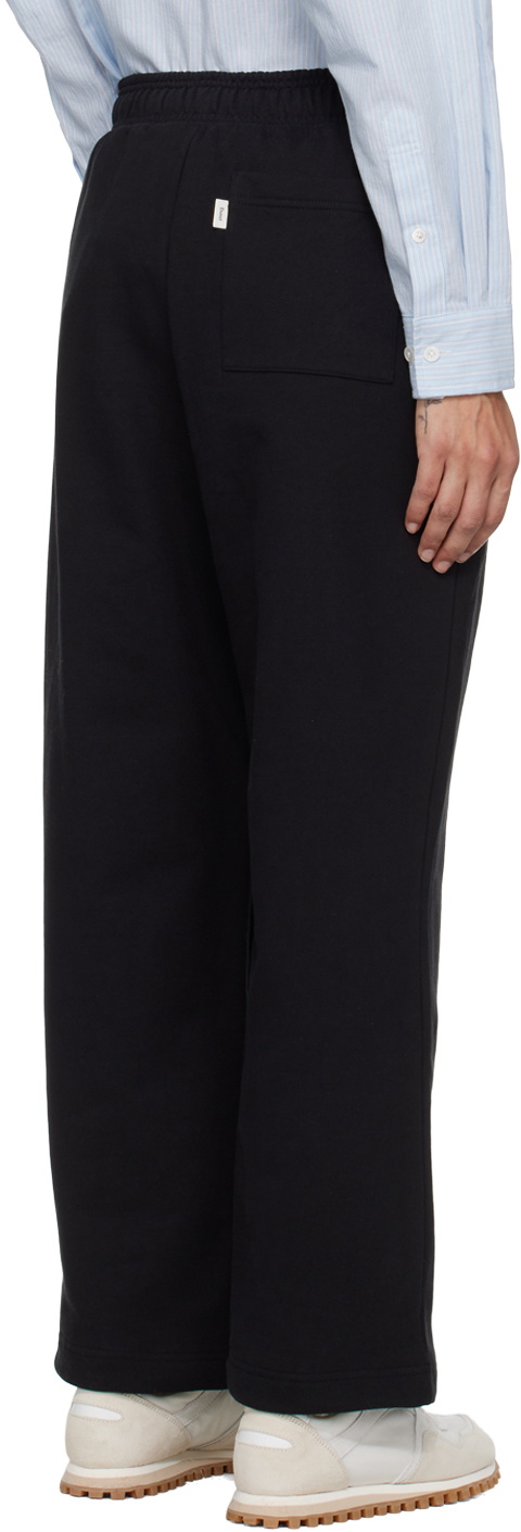 Dunst Black Wide Fit Sweatpants