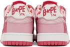 BAPE Pink STA 2 Sneakers