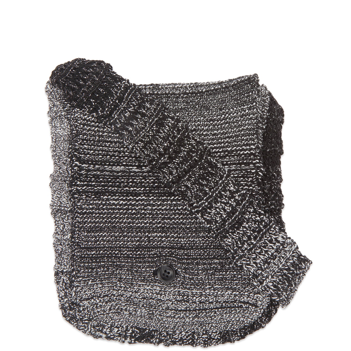 ACMH by Magic Castles Men's Knitted Pouch in Charcoal 