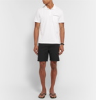 Onia - Calder Long-Length Cotton-Blend Shell Swim Shorts - Men - Black