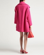 Red Valentino Womens Coat Fuchsia