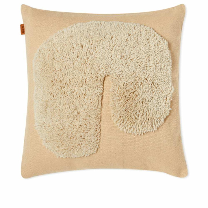 Photo: Ferm Living Lay Cushion in Sand/Off-White