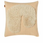 Ferm Living Lay Cushion in Sand/Off-White