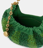 Loewe Squeeze Fruit Mini beaded leather tote bag